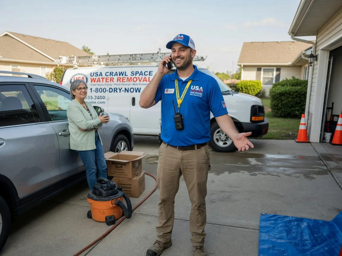 Crawl Space Water Removal Gore Springs, MS FAQs